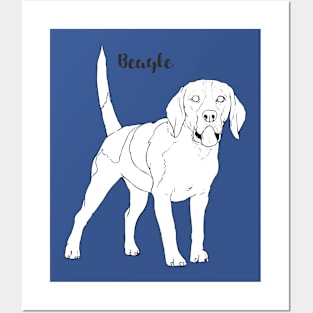 Beagle Posters and Art